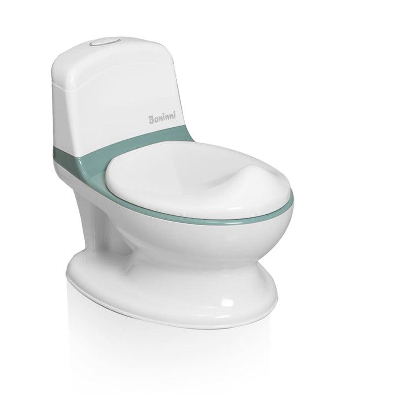 Baninni Orinal De Aprendizaje Con Sonido Pippe Verde Y Blanco_5