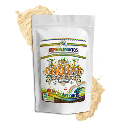 Baobab ecológico en polvo Mundo ArcoIris  1 kg