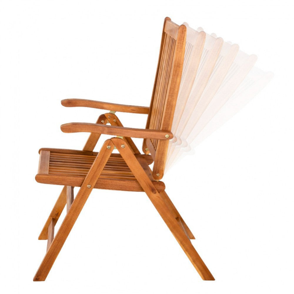Set 2 Sillas Jardín Madera Acacia Aktive_1