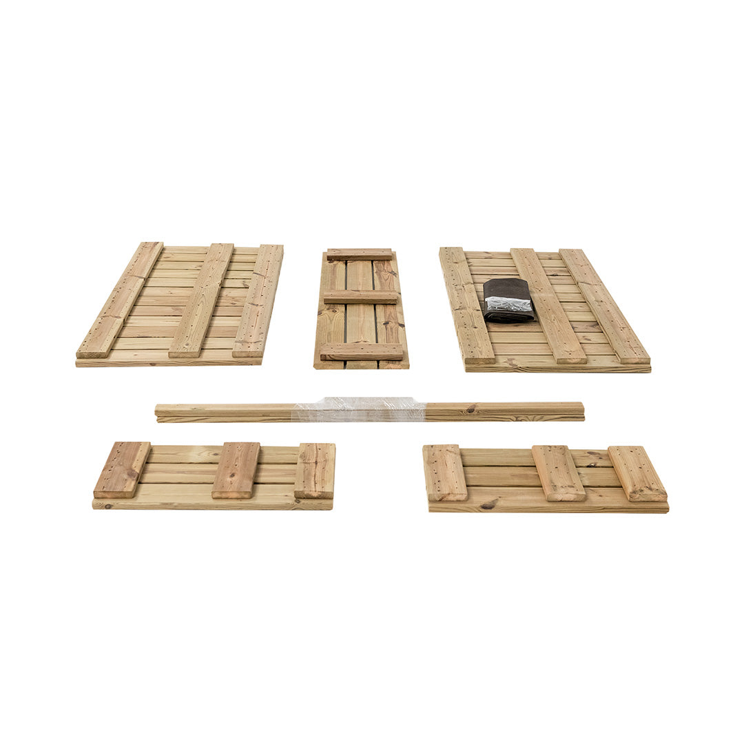 Jardinera De Madera Para Exterior 120x34x40 Cm Atrium Hortalia_4