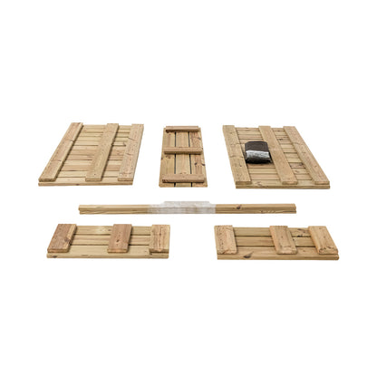 Jardinera De Madera Para Exterior 120x34x40 Cm Atrium Hortalia_4