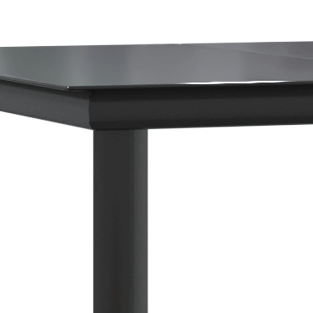 Set Comedor De Jardín 9 Pzas Con Cojines Ratán Sintético Beige / Vetonek_5