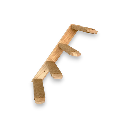 Escaleras De Escalada Para Gatos Salitre Con Rascador De Yute Y Diseño Mural Althea Living 40x40x22cm_0