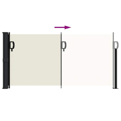 Vidaxl Toldo Lateral Retráctil Crema 100x300 Cm_4