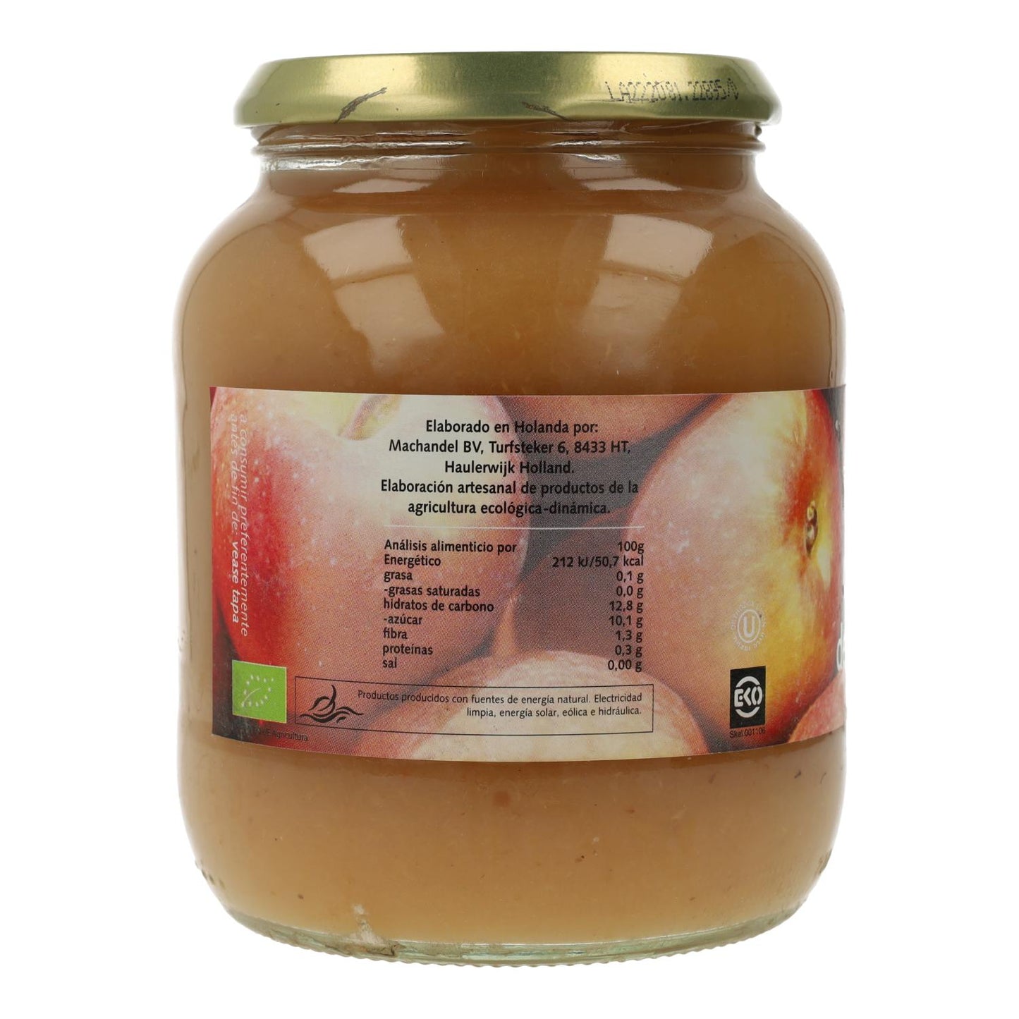 Compota De Manzana Bio Machandel 700 g