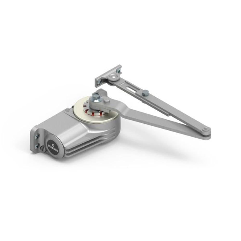 Cierrapuertas 44at Con Retenedor Plata Fijo_2