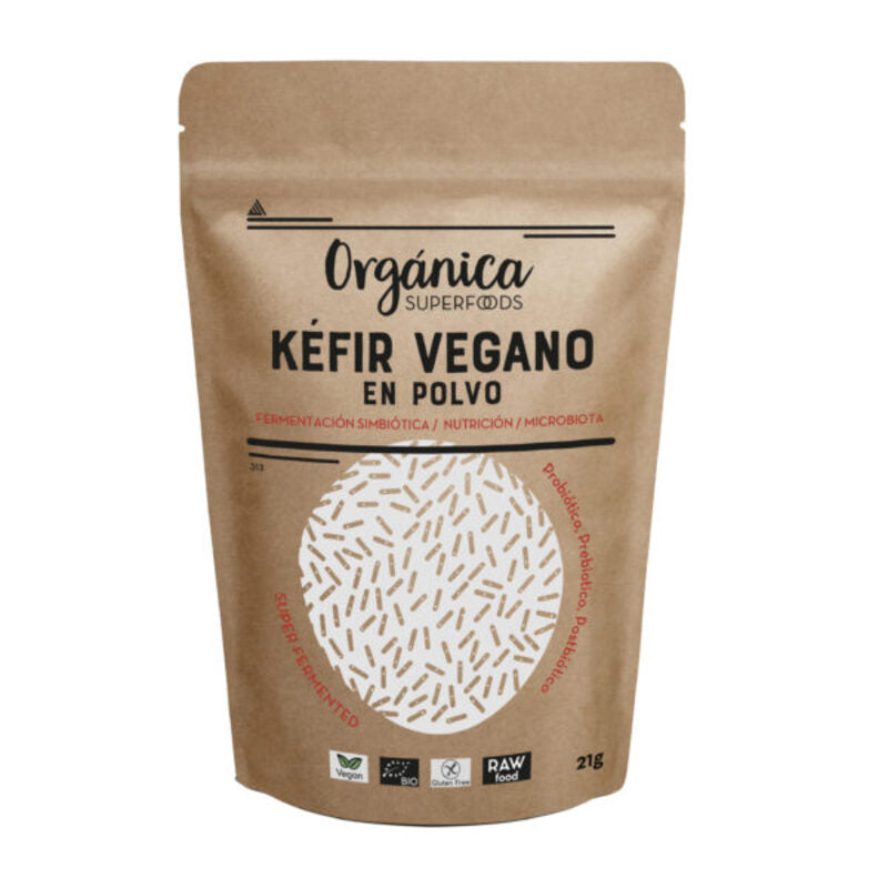 Kefir Vegano En Polvo Raw Sin Gluten Bio 21g_0