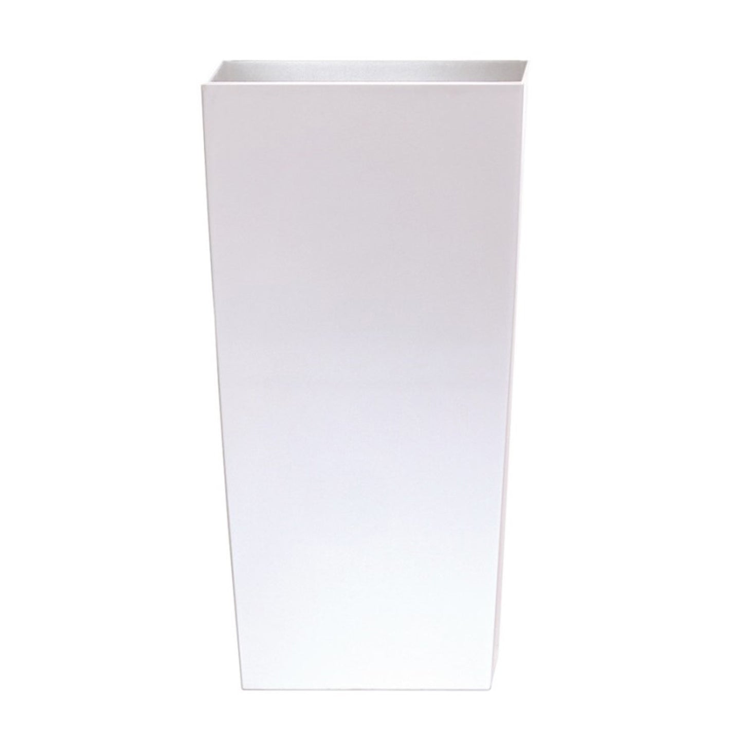 Maceta Alta Urbi 2 Litros, De Plastico, 12,6 X 12,6 X 20 Cm En Color Blanco_2