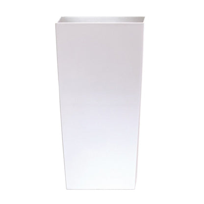 Maceta Alta Urbi 2 Litros, De Plastico, 12,6 X 12,6 X 20 Cm En Color Blanco_2