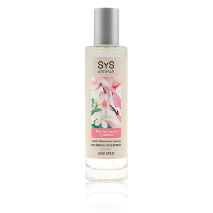 Ambientador Pulverizador Flor de Cerezo y Jazmín SYS Aromas 100 ml | Floral y Dulce | Relajante_0