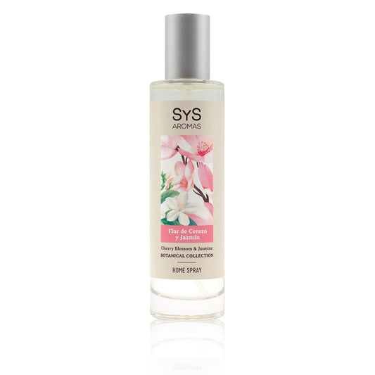 Ambientador Pulverizador Flor de Cerezo y Jazmín SYS Aromas 100 ml | Floral y Dulce | Relajante_0