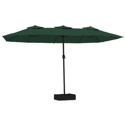 Sombrilla Doble Verde 449x245 Cm_0