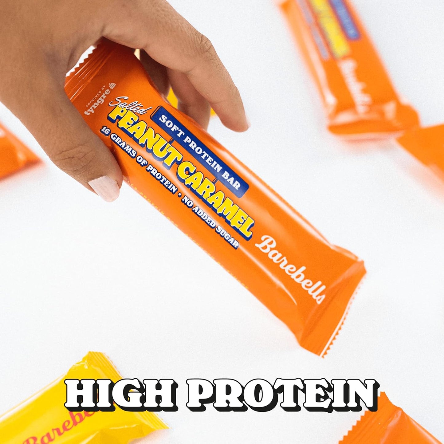 Caja De 12 Barritas Salted Peanut Caramel Barebells_2