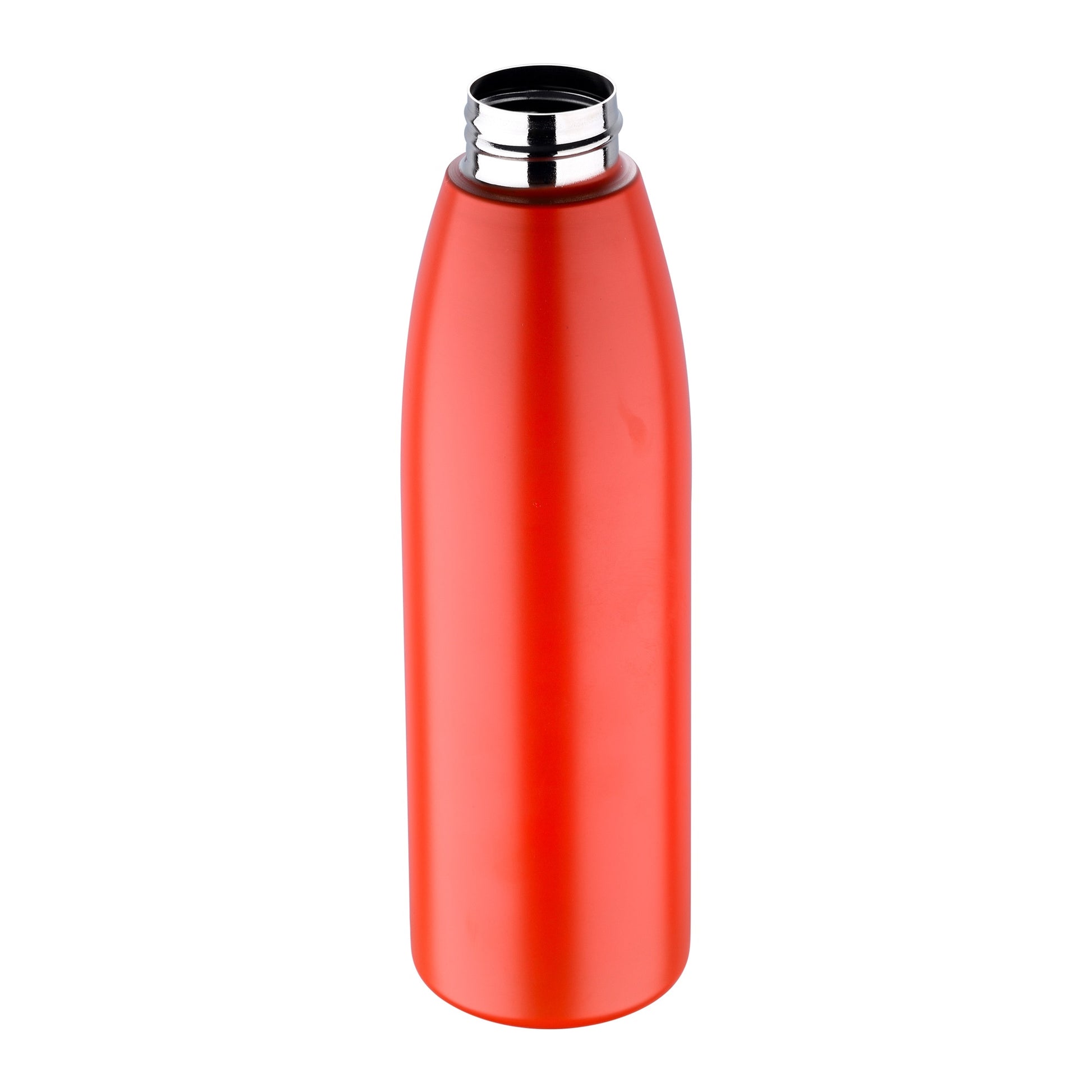 Botella De Agua De Pared Única De 750ml En Acero Inoxidable Color Rojo Tapa De Grifo._3