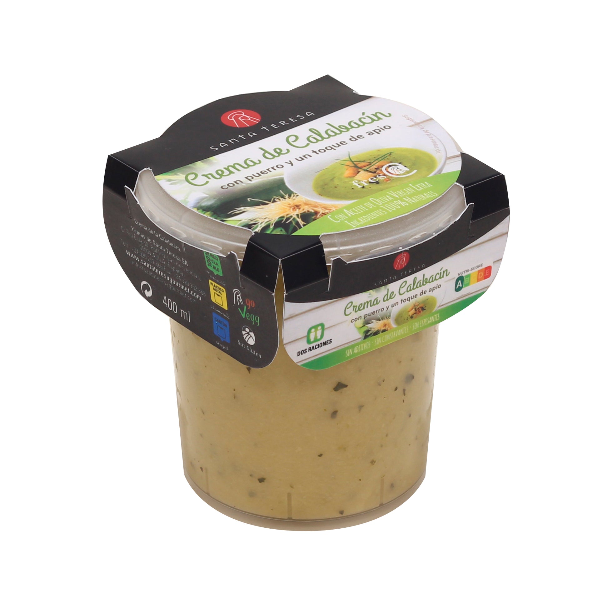 Pack De 9 Cremas De Calabacín 3.600ml