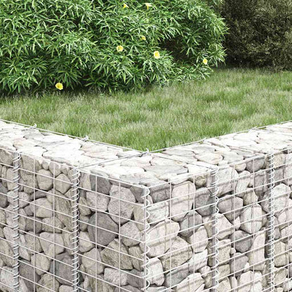 Arriates De Gaviones 4 Unidades Hierro 30x30x50/100/150/200 Cm_2