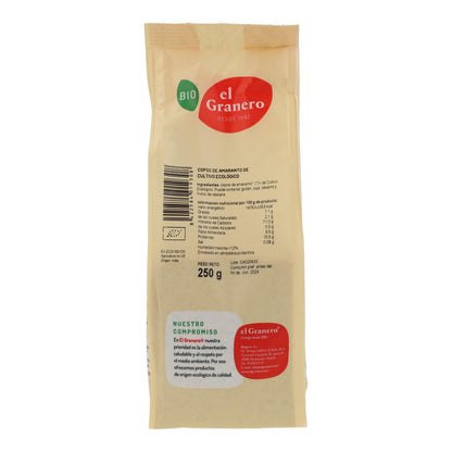 Copos de Amaranto Bio El Granero 250 g