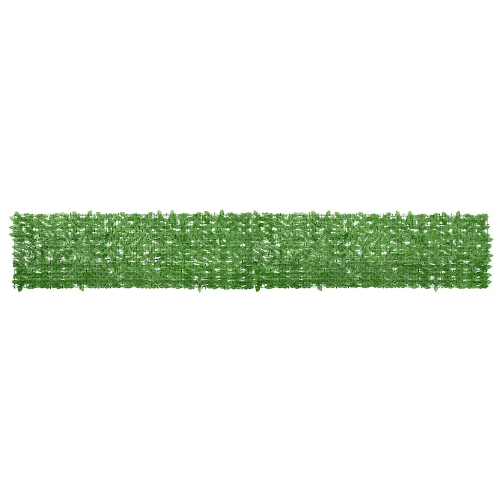 Vidaxl Toldo Para Balcón Con Hojas Verde 500x75 Cm_0