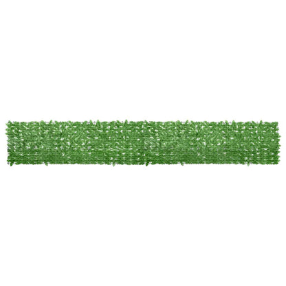Vidaxl Toldo Para Balcón Con Hojas Verde 500x75 Cm_0