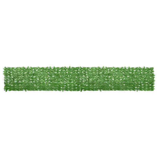 Vidaxl Toldo Para Balcón Con Hojas Verde 500x75 Cm_0