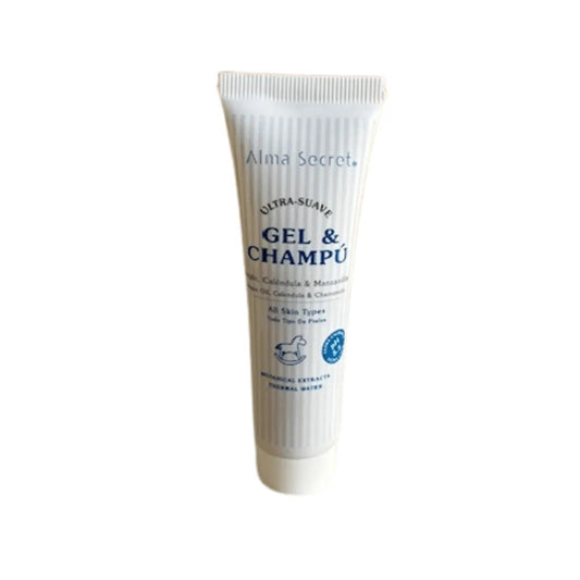 Gel-champú Suave Con Argán, Caléndula Y Manzanilla Alma Secret 30ml_0