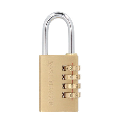 Candado Combinación Laton 28 Mm. 4 Dígitos