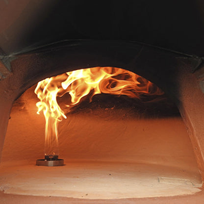 Horno Kitaway con quemador y base metálica Tuozi 120 cm