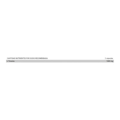 L-tirosina - 120 Cápsulas - Aminoácidos - Big_1