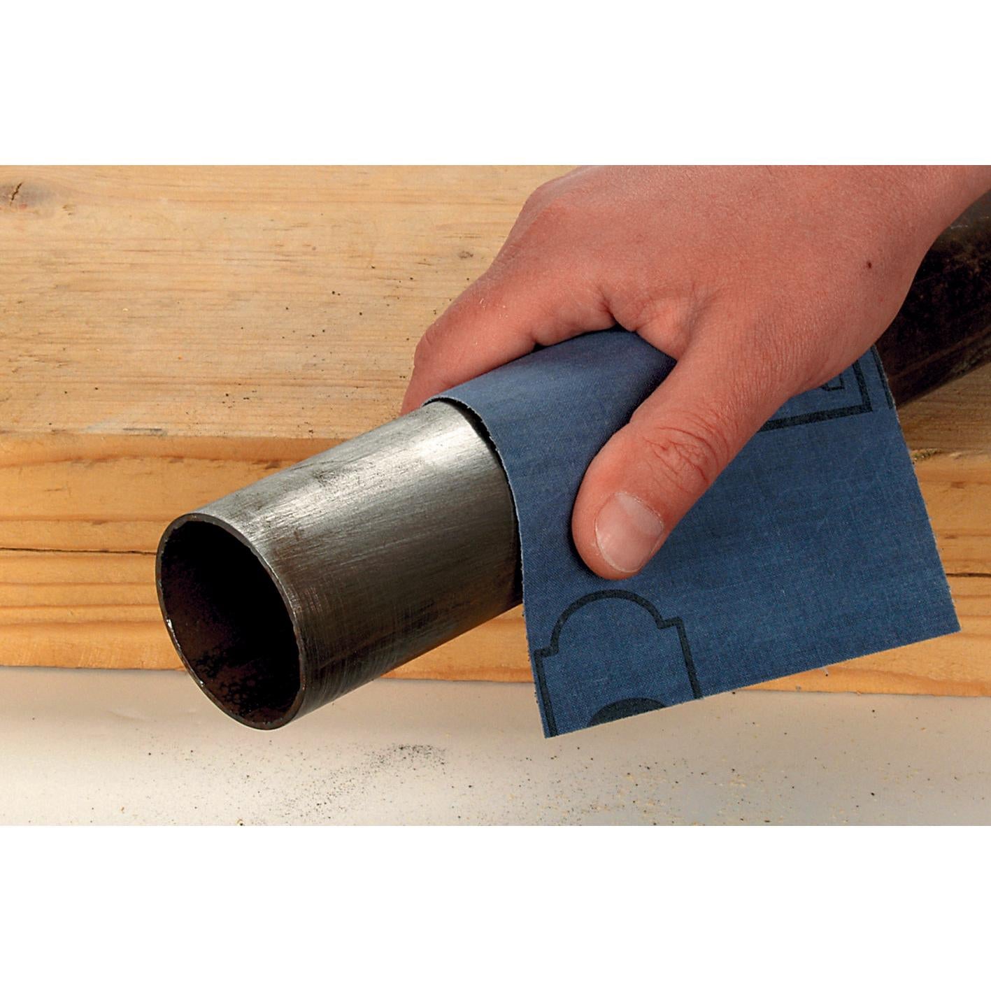 1 hoja de lija 230 mm x 280 mm Wolfcraft Grano 80