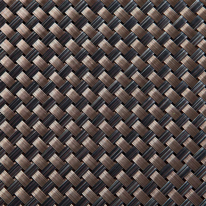 Malla De Balcón Rattan Luxe Brown - Ocultación Y Estilo - 0,9x3 M - Multicolor_0