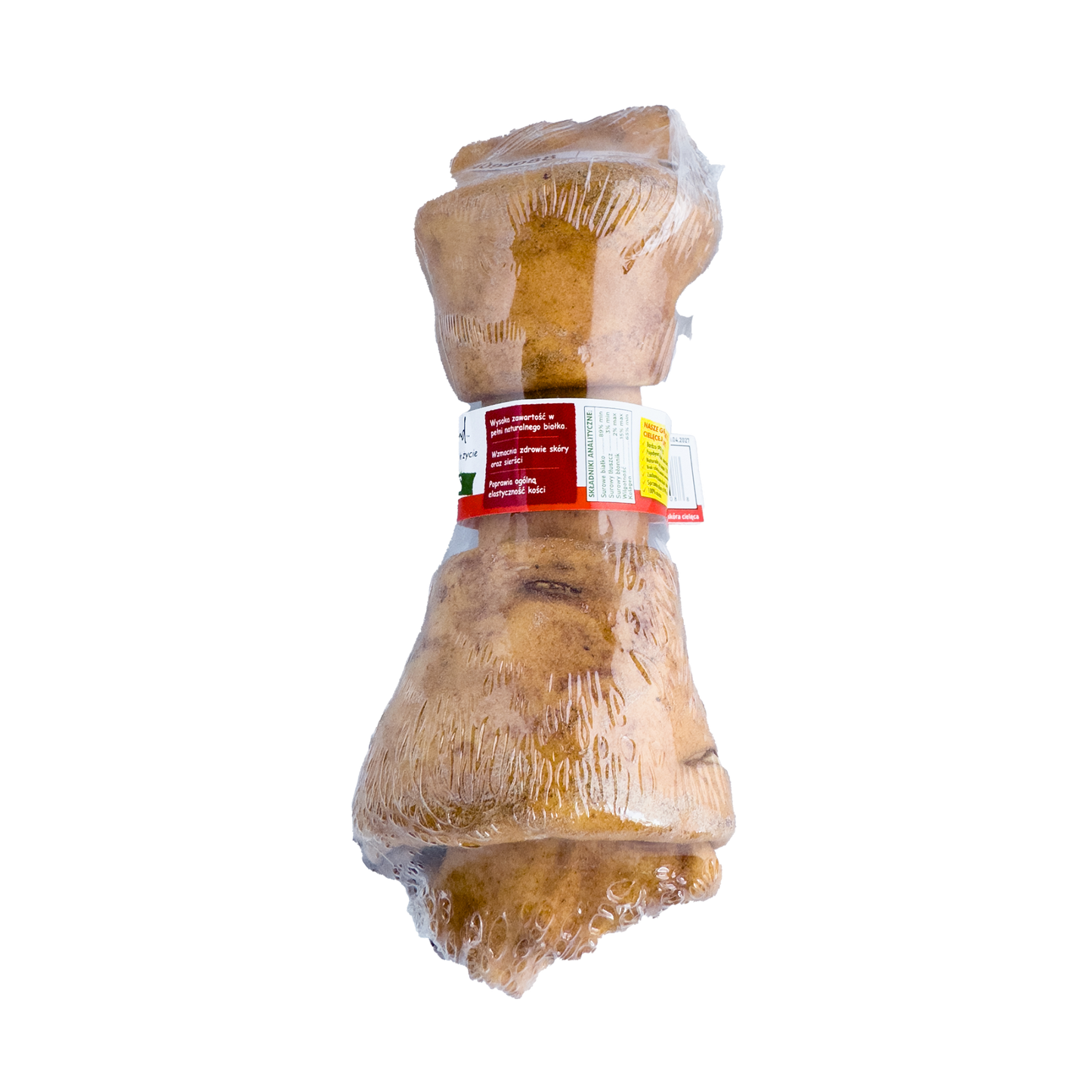 Lifebound - Hueso Masticable Natural Para Perros De Cuero De Ternera En Forma De Hueso Sabor Tocino - 4 Piezas XL_0