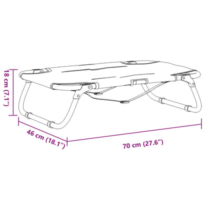 Cama Para Perros Plegable Tela Oxford Y Acero Gris Antracita / Vetonek_4