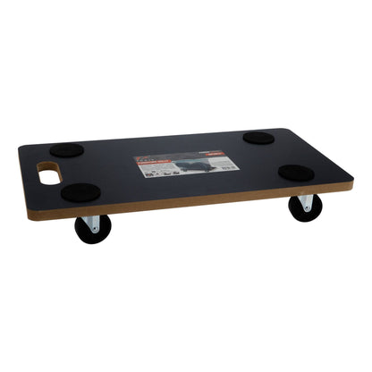 Well Home Carro De Transporte De Formato Rectangular Con Placa Antideslizante En Mdf 58x29x9,5cm