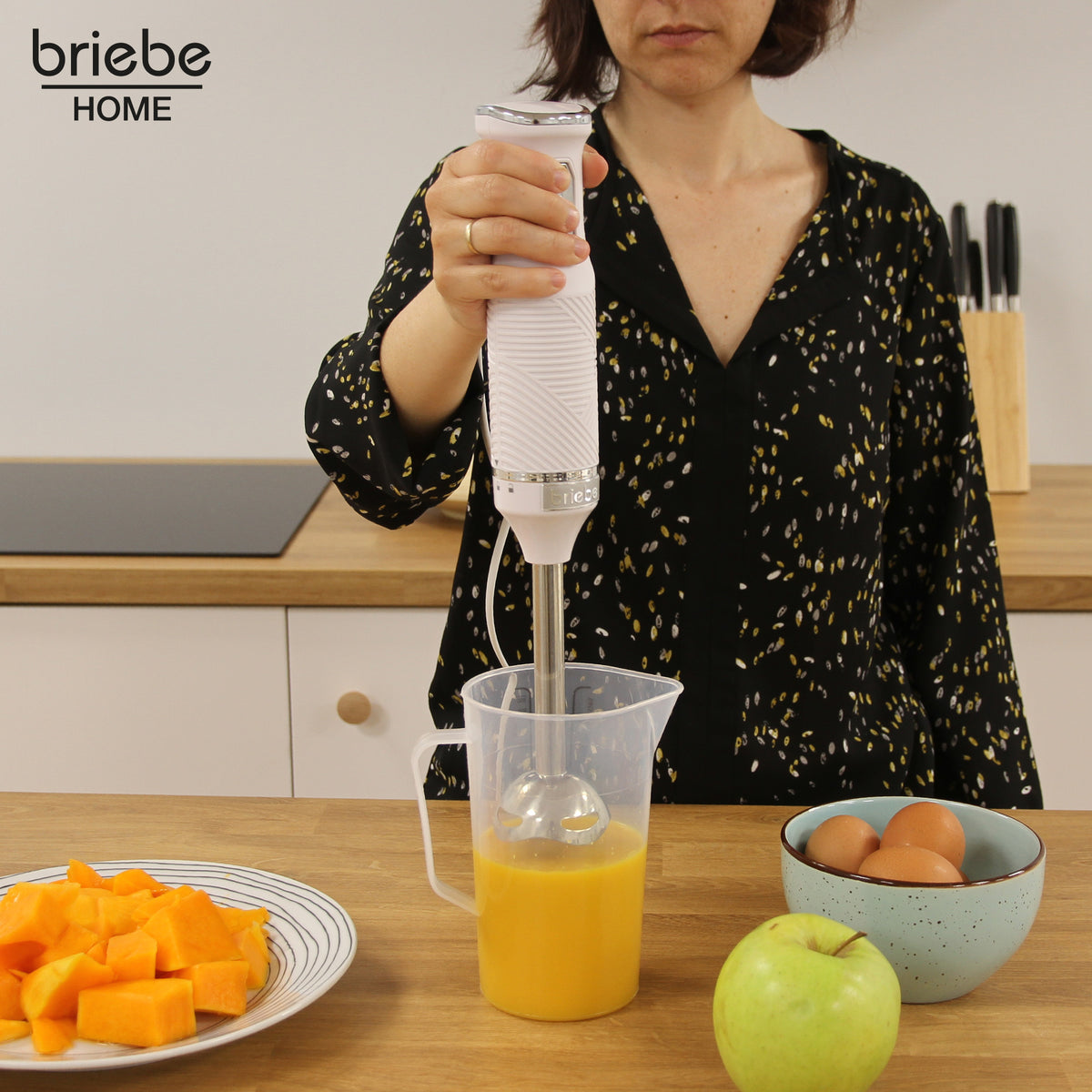 Briebe Elegance Set Batidora De Mano + Batidora De Varillas Eléctrica 400w_3