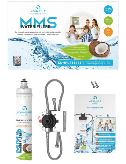Aquarius Pro Life - Filtro De Agua Ultrafino De 0,1 Micras (juego Completo)._1