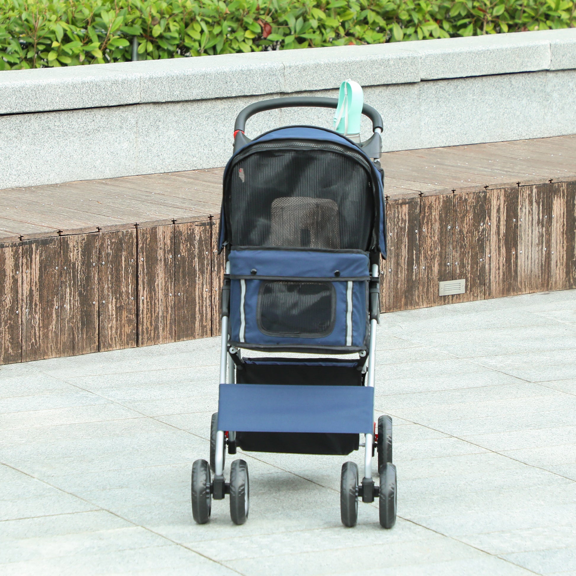 Pawhut Carrito Para Perros Plegable Hasta 10 Kg_1