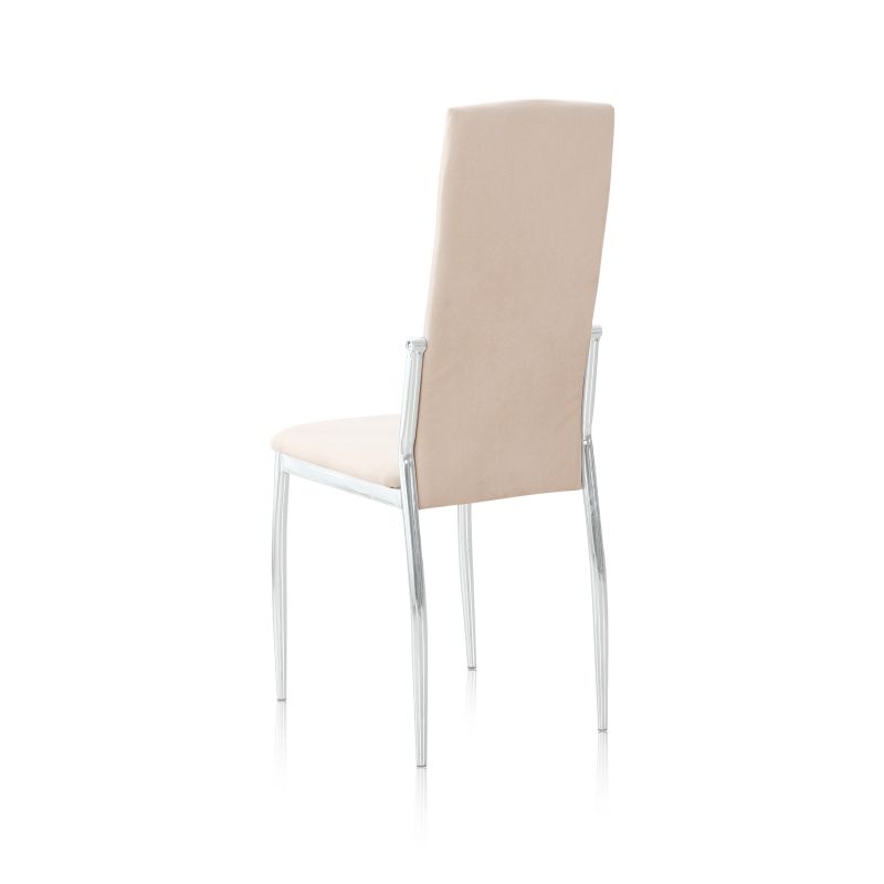 Pack 6 Sillas De Comedor Sakura Tejido, Beige, 43 X 110 X 53_5