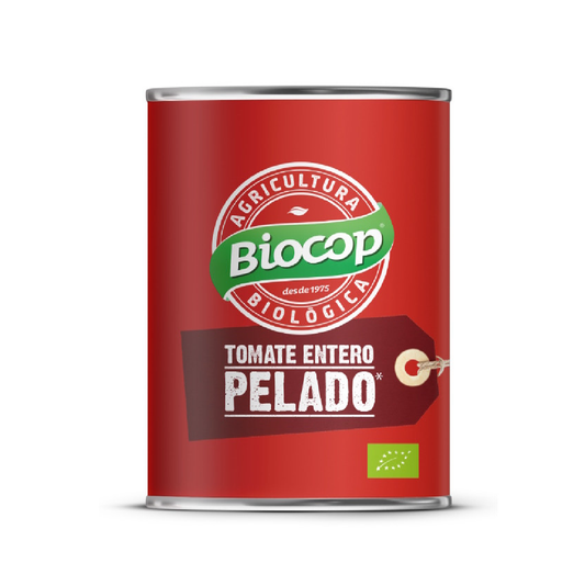Tomate Entero Pelado Biocop 380 g