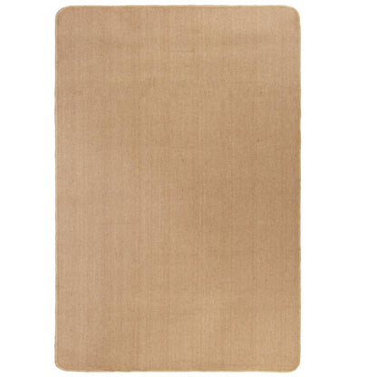 Alfombra De Yute Con Reverso De Latex Color Natural 160x230 Cm / Vetonek_3