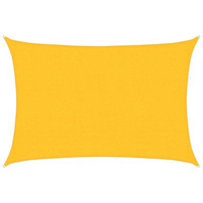 Vidaxl Toldo De Vela Hdpe Amarrilo160 G/m² 2,5x3,5 M_0