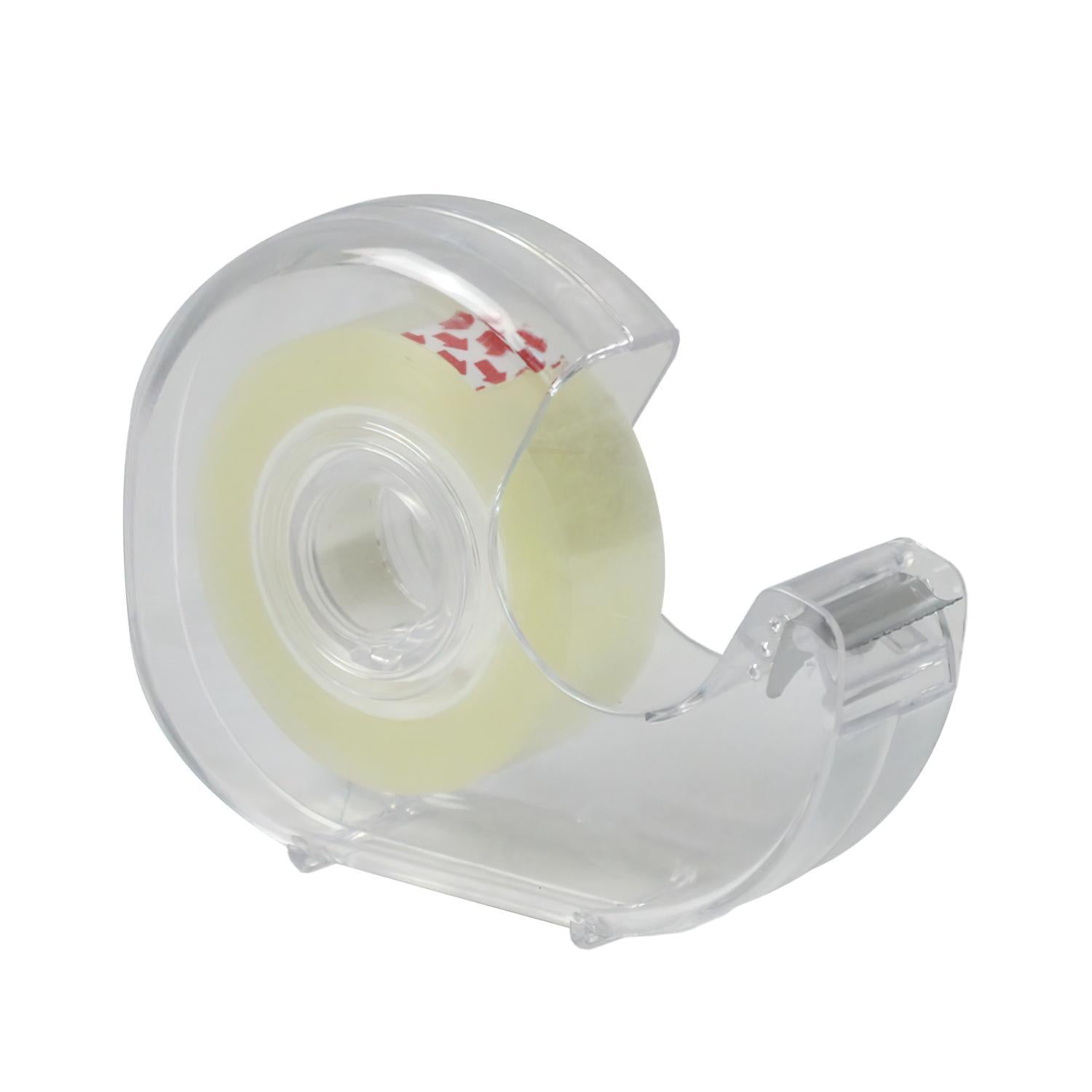 Cinta Celo Adhesivo Transparente 18 Mm. X 33 Mts. Con Dispensador._1