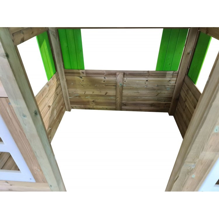 Casita De Madera Masgames Lollipop Xxl Horeca Azul._4