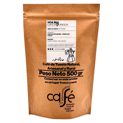 Cafe Sin Intermediarios Café Vietnam Hoa Mai Molido Italiana (moka) 500 G_0