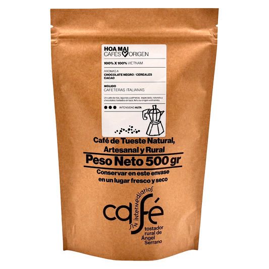 Cafe Sin Intermediarios Café Vietnam Hoa Mai Molido Italiana (moka) 500 G_0