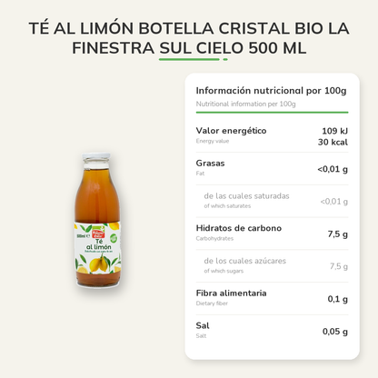 Información nutricional