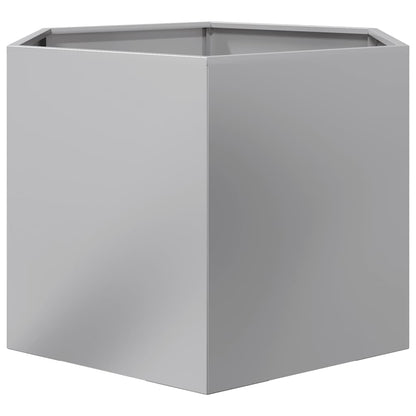 Jardinera Hexagonal Acero Galvanizado 69x60x45 Cm_4