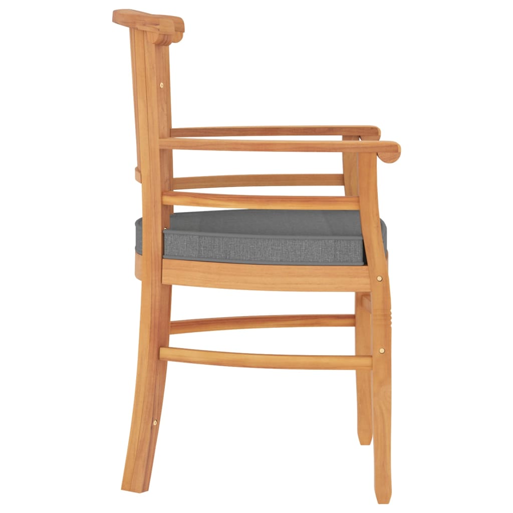 Vidaxl Juego De Comedor Para Jardín 3 Pzas Madera Maciza De Teca_5
