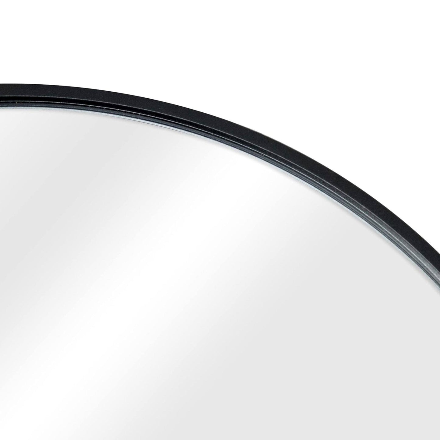 Well Home Espejo De Pie Con Forma De Arco Color Negro H.150cm