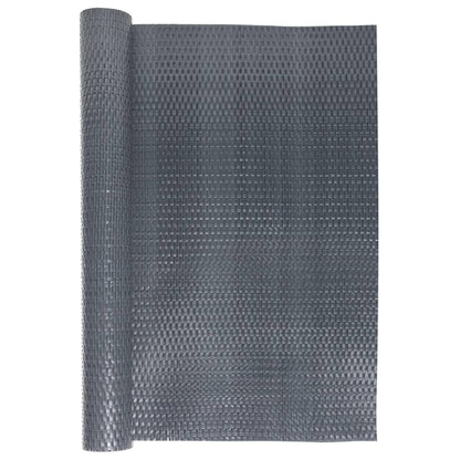 Toldo Para Balcón Ratán Sintético Gris Antracita 400x90 Cm / Vetonek_4
