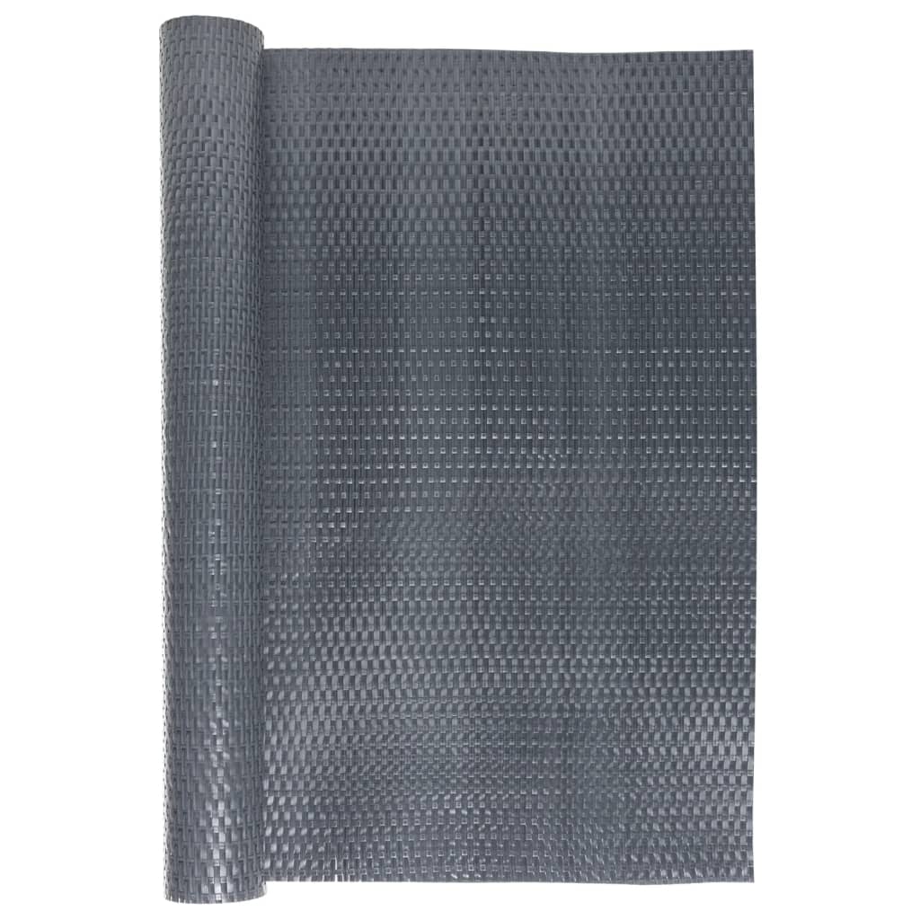 Toldo Para Balcón Ratán Sintético Gris Antracita 500x90 Cm / Vetonek_4